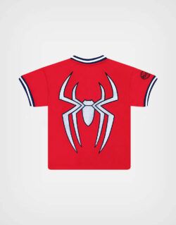 Polo Deportivo Spider Man Color Rojo Para Niños