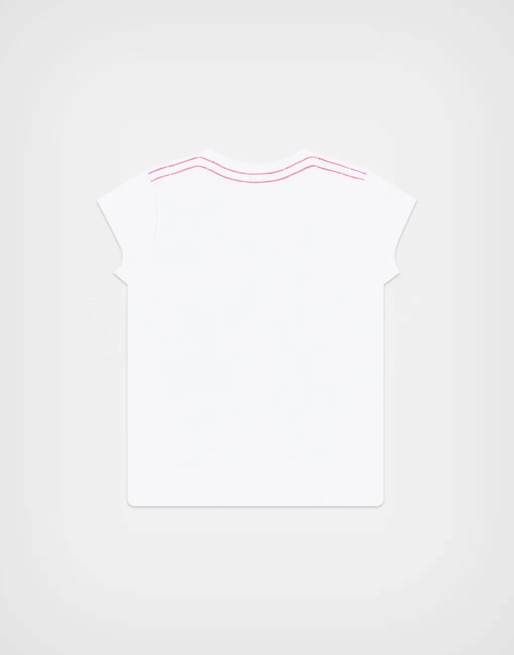 Polo Manga Corta Paw Patrol Skye Flower Color Blanco Para Niñas