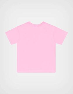 Polo Manga Corta Stitch Aloha Color Rosa Para Niñas