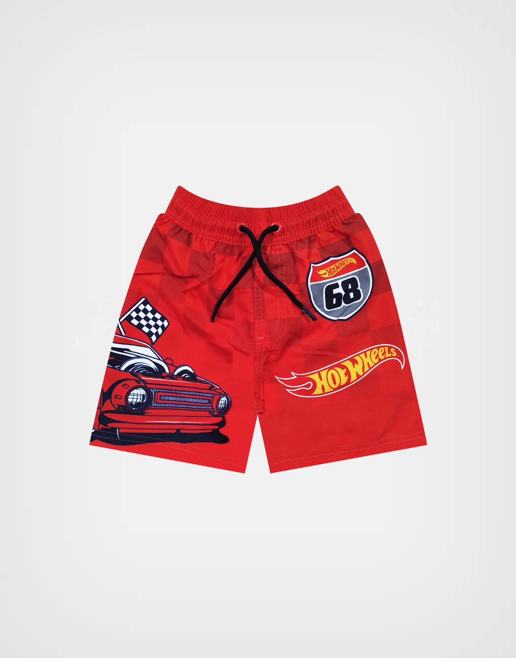 Ropa de Baño Hot Wheels Color Rojo + Negro Para Niños