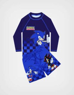 Ropa de Baño Sonic & Shadow Color Azul Para Niños